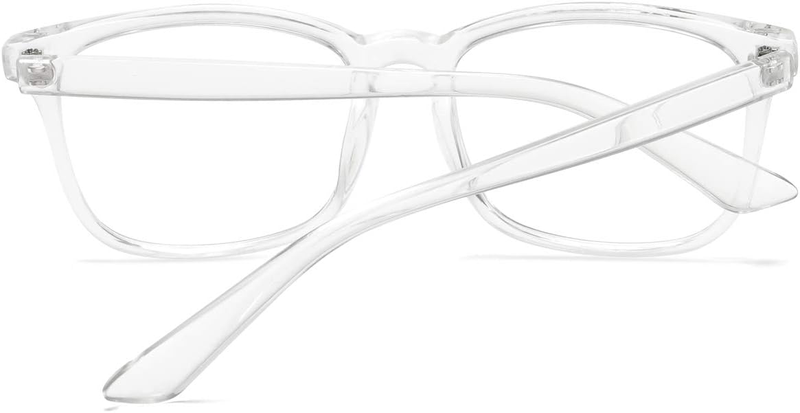 Gafas cuadradas antiluz azul para protección ocular mejorada con bloqueo de luz azul para mujeres y hombres