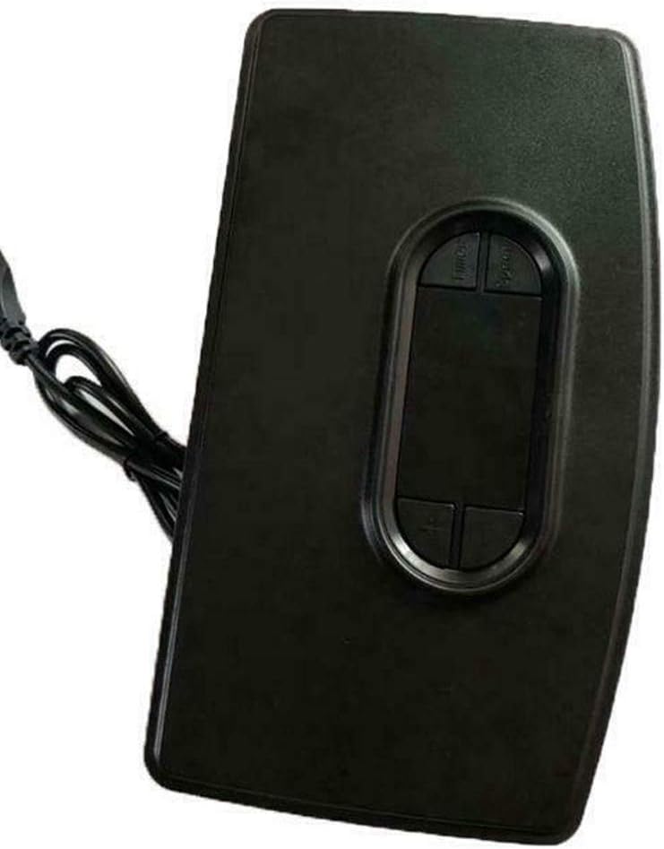 Calentador eléctrico de chimenea para interiores, mini estufa de chimenea independiente con simulación 3D ajustable de 3 engranajes de tecnología de