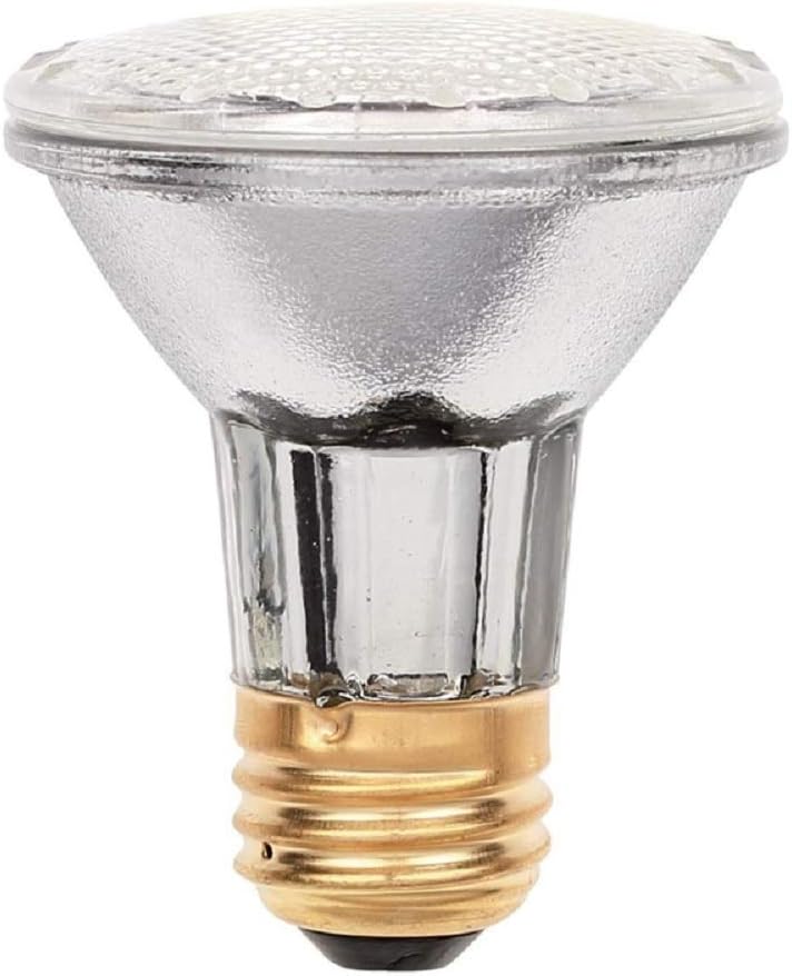 Westinghouse 03215 Par20 Bombilla halógena regulable, luz blanca cálida, 500 lúmenes, 38 vatios