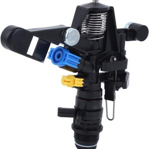 Fydun Boquilla de riego de agua giratoria para césped de jardín, herramientas de irrigación, rosca M G34, agua giratoria para jardín para familia Fydun Boquilla de riego de agua giratoria para césped de jardín, herramientas de irrigación, rosca M G34, agua giratoria para jardín para familia