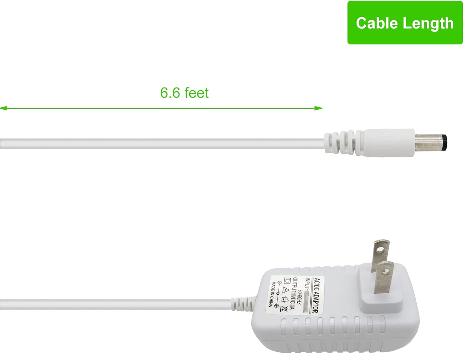 Cable de alimentación de repuesto para TP-Link Deco M5 M4 X20 Router Mesh WiFi, fuente de alimentación de cargador adaptador de CA de 12 V, cable de