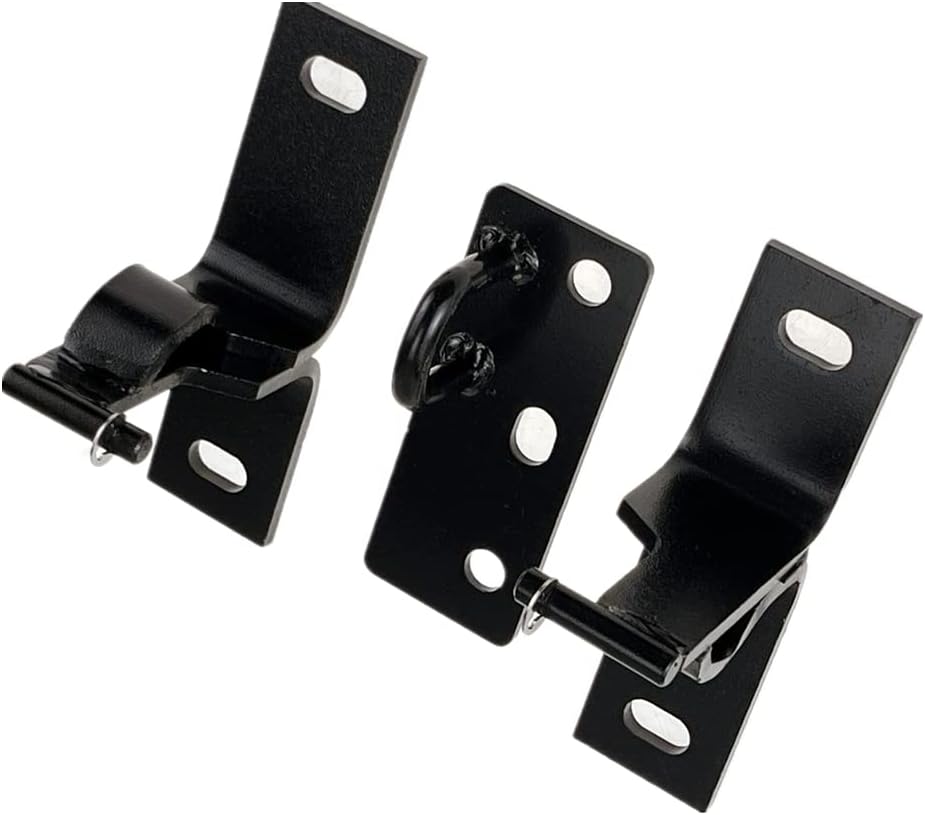 Soportes de asiento trasero y accesorios compatibles con Jeep Wrangler YJ CJ7 1987-1995 Fold and Tumble
