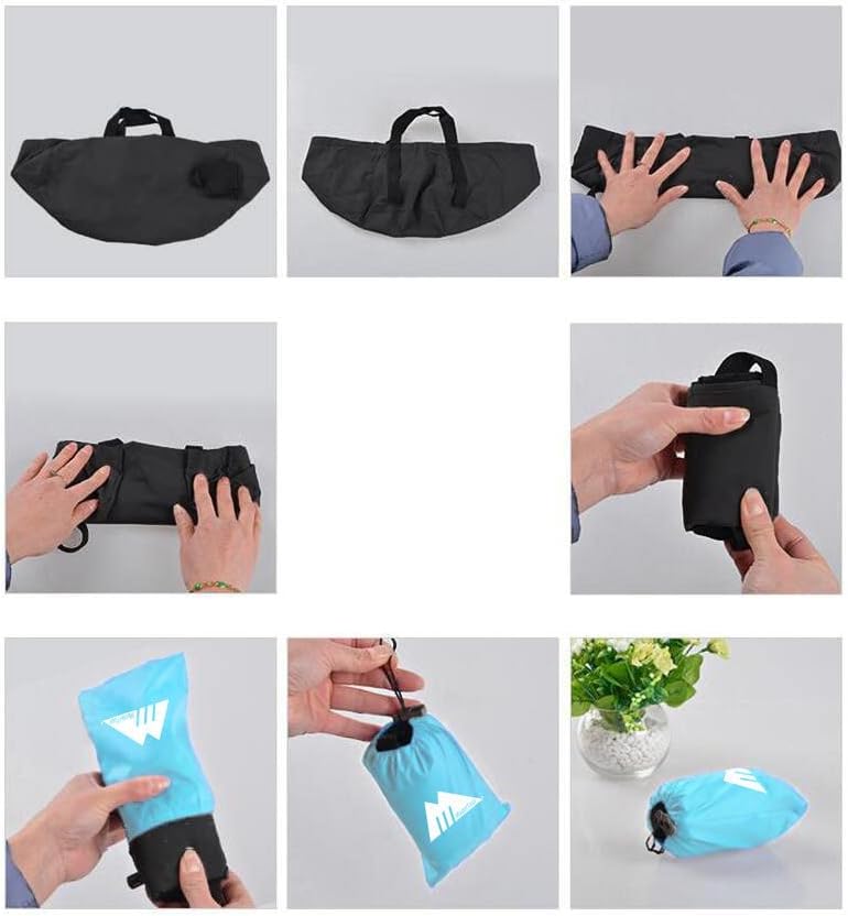Cubo plegable de 15 L para camping, contenedor de almacenamiento de agua, portátil, plegable, bañera de pies, lavabo para viajes, senderismo, pesca,