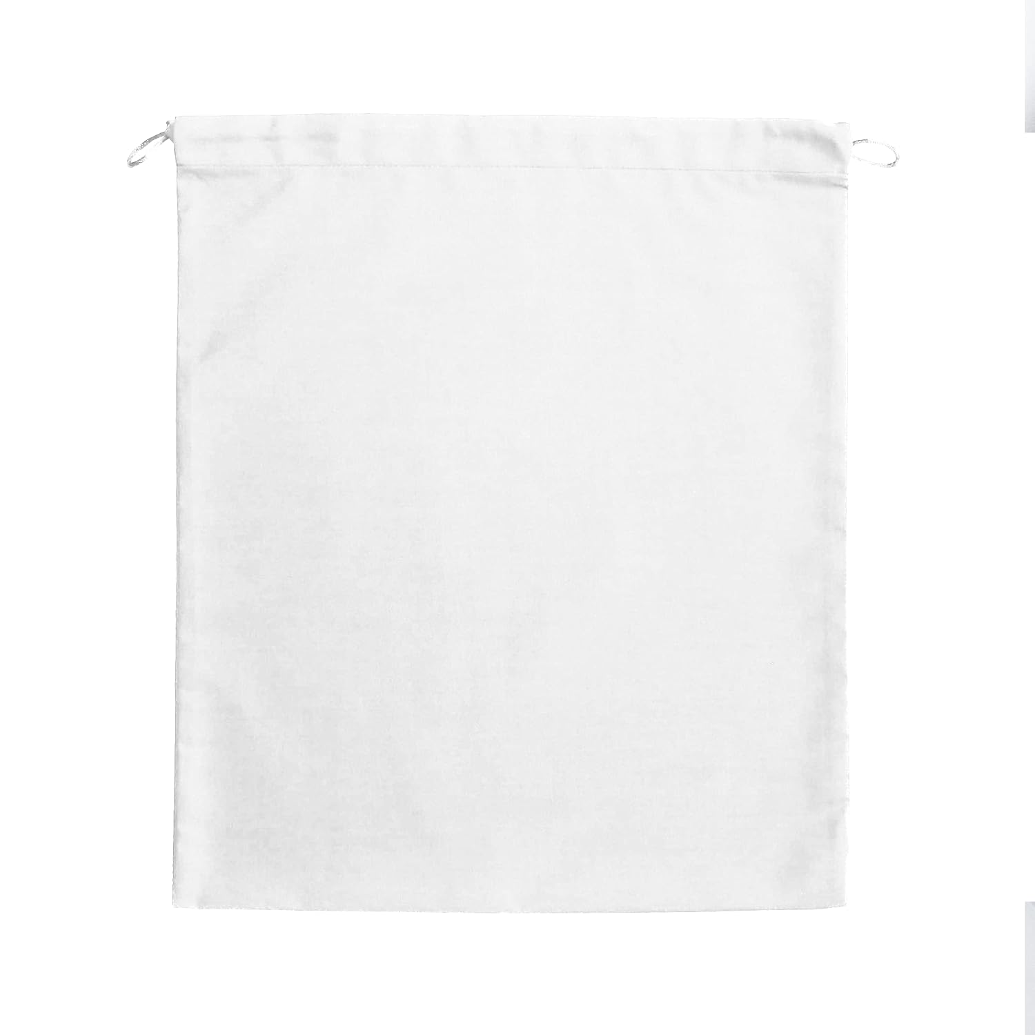 17×22″ White Handmade in USA Cotton Polyester Colors Drawstring Dust Bag for Handbag, Sneakers, Clothes, Accessories, Travel, Storage, gift or