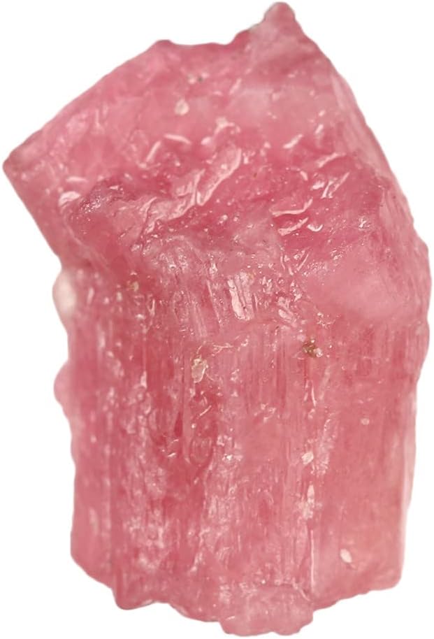 GEMHUB Natural Rough Brazilian Raw Brazilian Pink Tourmaline 3.60 ct Healing Crystal