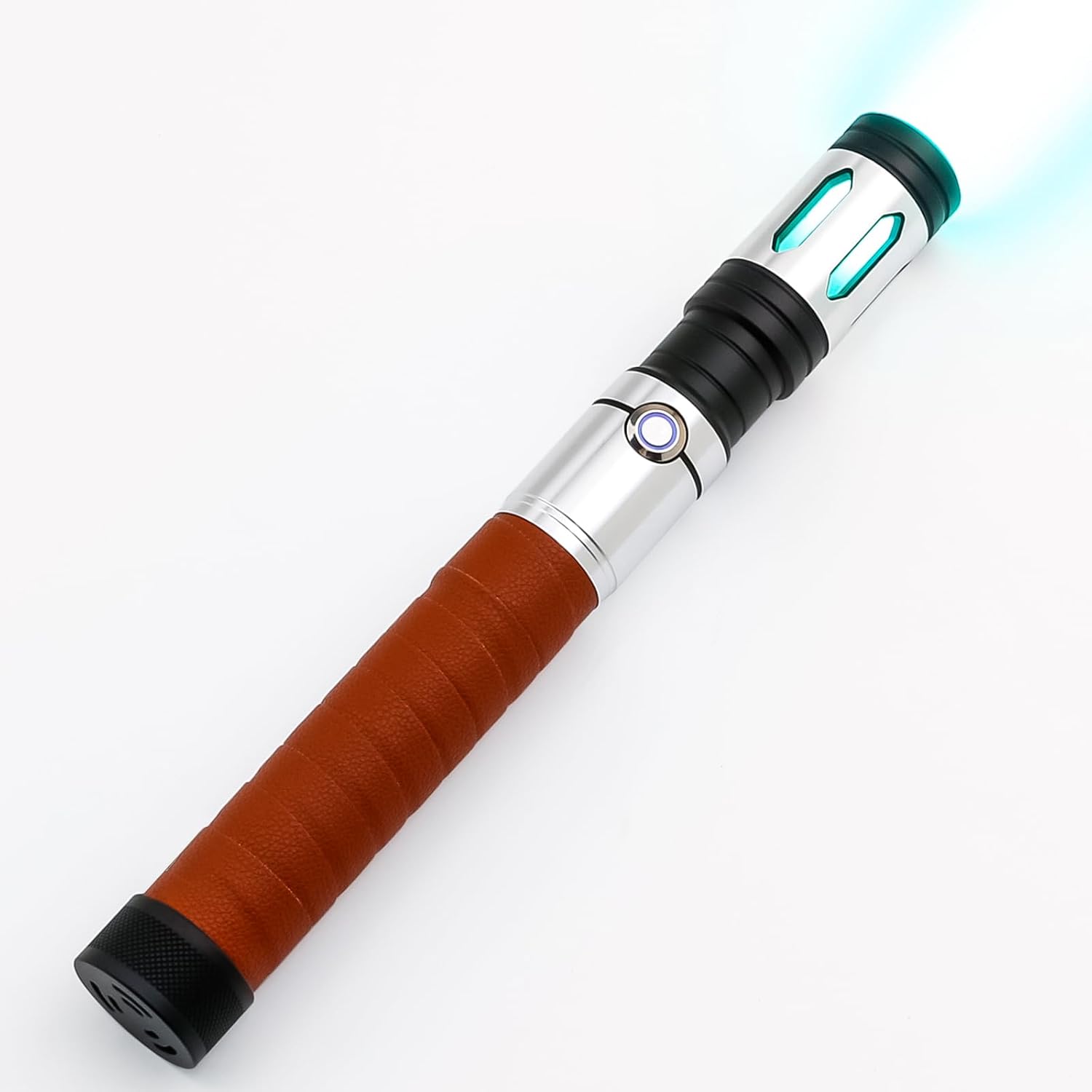 Sable de luz de duelo con 12 colores RGB, 16 fuentes de sonido y control de movimiento, sables de luz Force FX con mango de metal premium y hoja