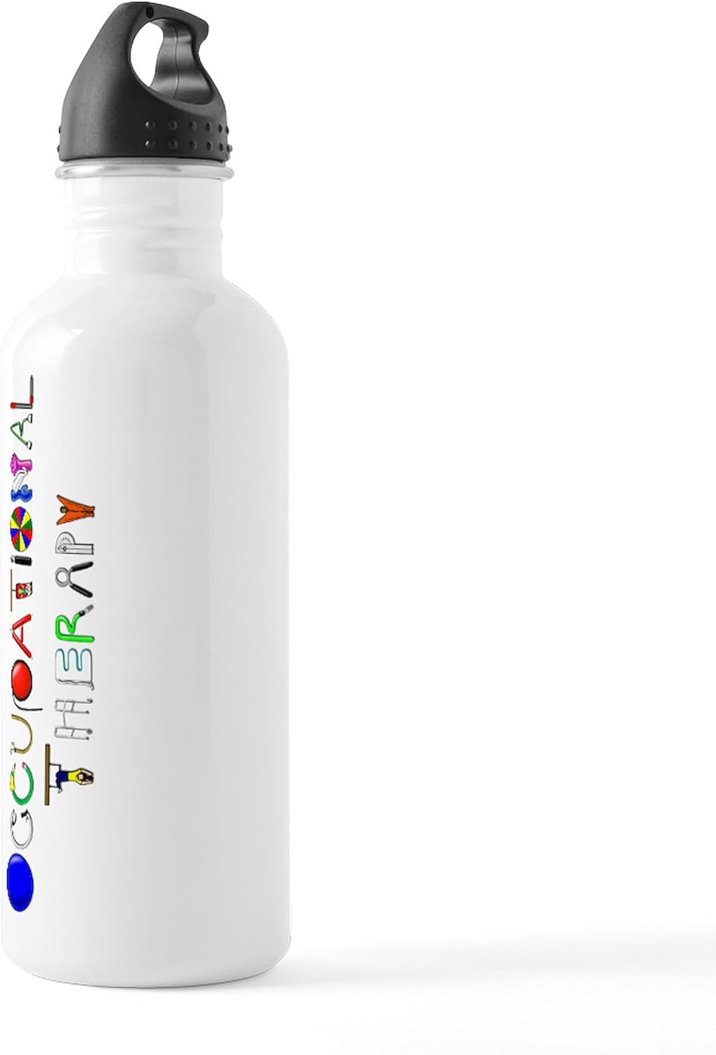 CafePress OT At Work – Botella de agua (acero inoxidable, 1 botella de agua de 1,0 L)