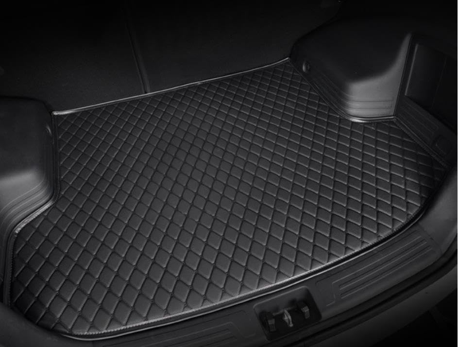 BACKFIVE Tapetes de ajuste personalizado para automóvil, forro de carga de cuero para sedán, SUV, camión, asiento trasero, cubierta de automóvil