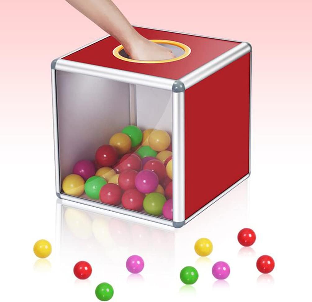 Vaguelly 100 bolas de pingpong de colores, bolas de bingo, bolas numeradas para decoración del hogar, juguetes para niños, bola de caramelo en