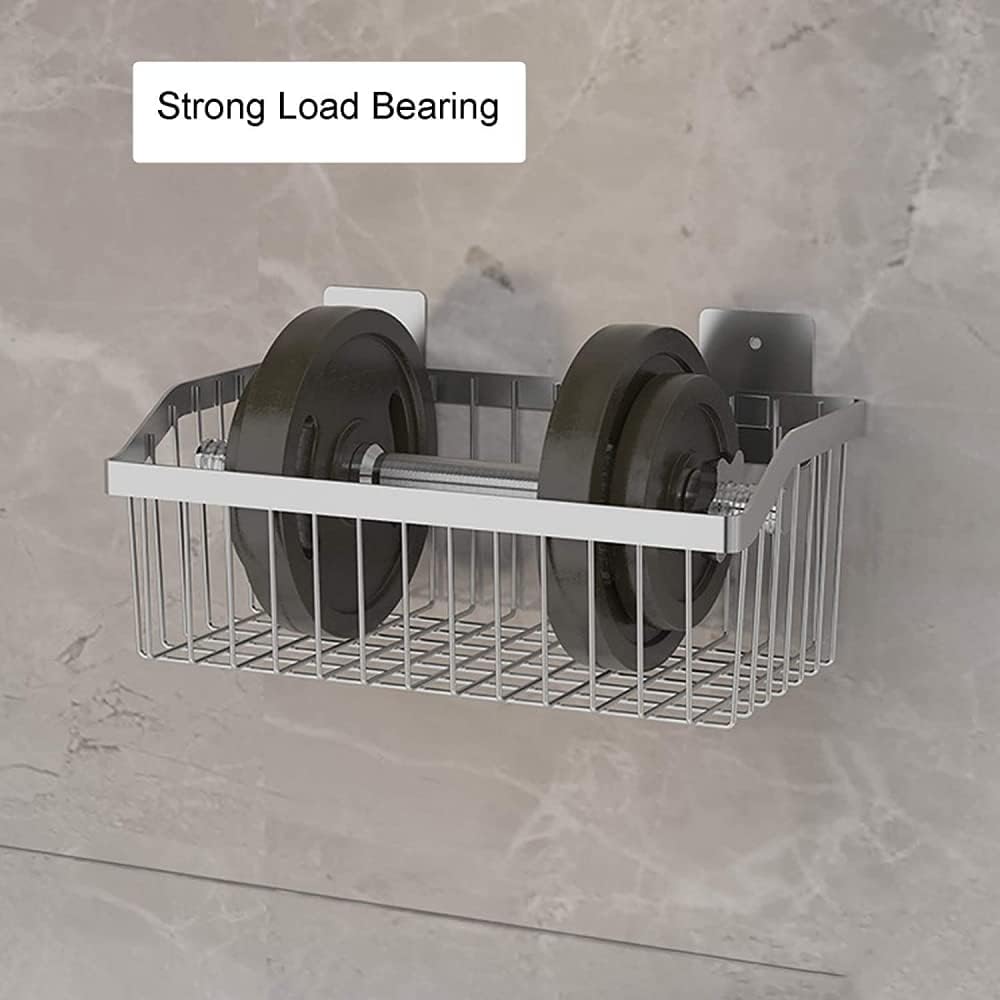 Cestas de alambre de metal de acero inoxidable montadas en la pared para organización y almacenamiento de cocina, cesta de frutas colgante,