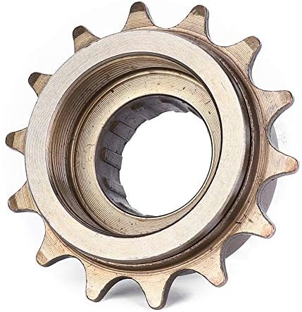 VGEBY Accesorio de la bici del volante del volante de la sola velocidad de la rueda libre de la sola velocidad 14T para el plegamiento del camino