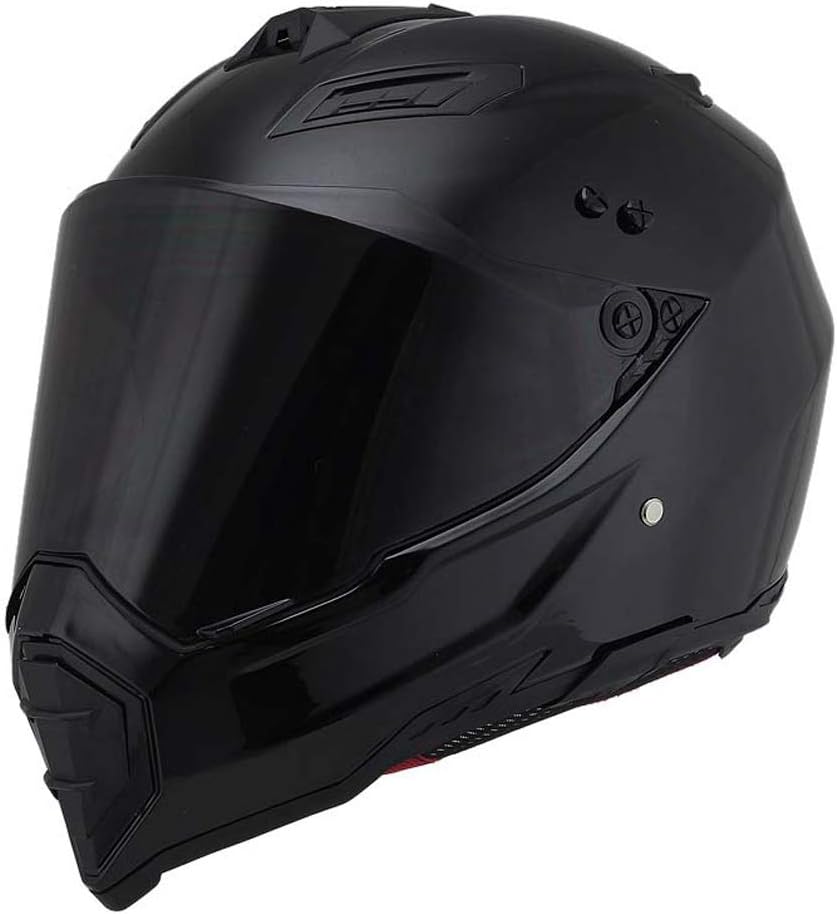 Casco de motocicleta Dual Sport Casco Off Road Dirt Bike ATV DOT certificado