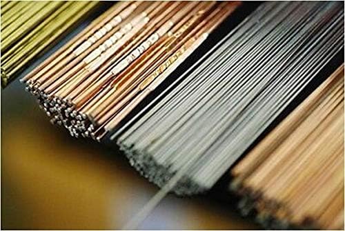 WeldingCity Varilla de soldadura TIG ER5356 de 2 libras de aluminio 5356 116 pulgadas (0.063 in) x 36 pulgadas (35.984 in)  Paquete de 2 libras