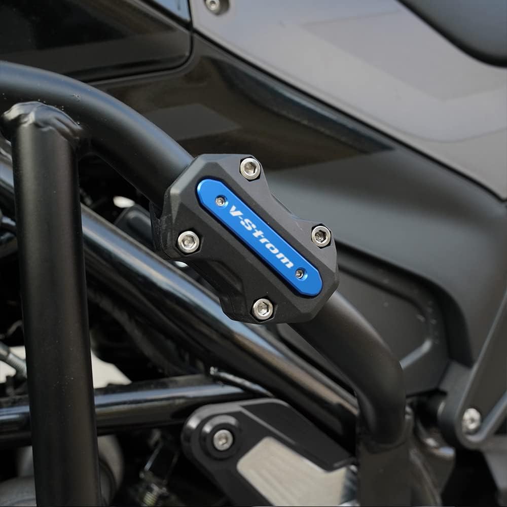Compatible con Suzuki DL650 DL1000 Vstrom v-Strom 650 1000 10501050XT barras de choque de motocicleta bloque protector de parachoques