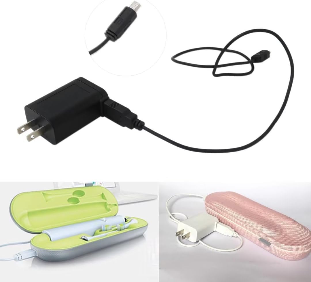 HX9210 HX9200 Cargador de CA + Cable de repuesto para Philip-s Sonicare DiamondClean Cepillo de dientes eléctrico sónico HX9352, HX9350, HX9342,