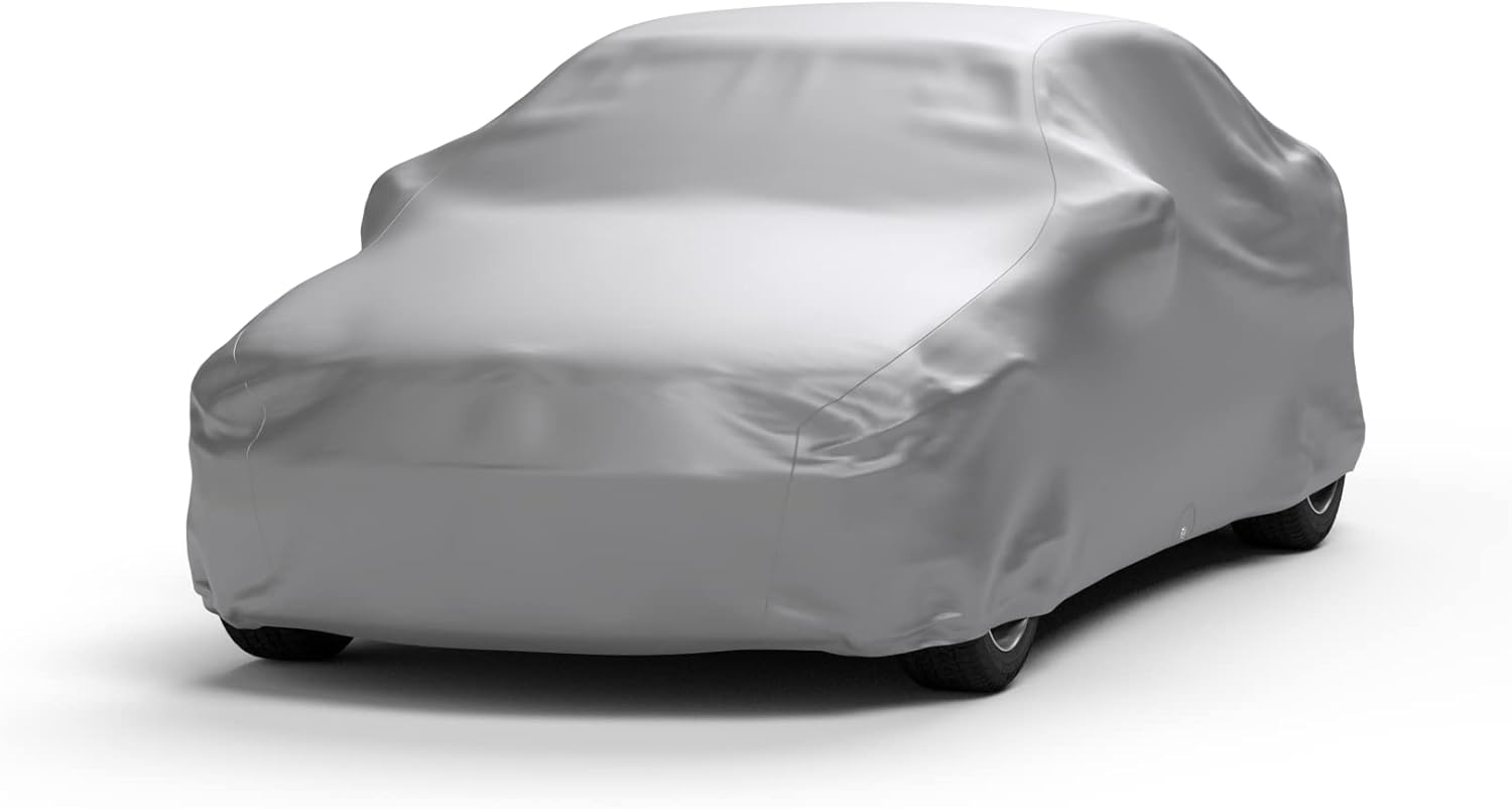 Funda impermeable para automóvil compatible con Porsche Panamera Sedan 2013 de 4 puertas, exterior e interior, protege del agua, la nieve, el sol,