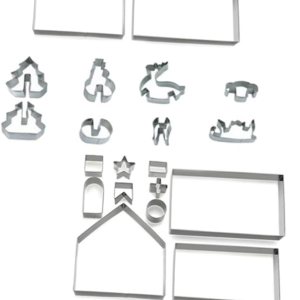 NOLITOY 36 Pcs Cookie Cutter Cortadores De Galletas Cookie Cutters for Baking Santa Cookie Cutter Baking Cutter Cake Mold Stainless Steel NOLITOY 36 Pcs Cookie Cutter Cortadores De Galletas Cookie Cutters for Baking Santa Cookie Cutter Baking Cutter Cake Mold Stainless Steel