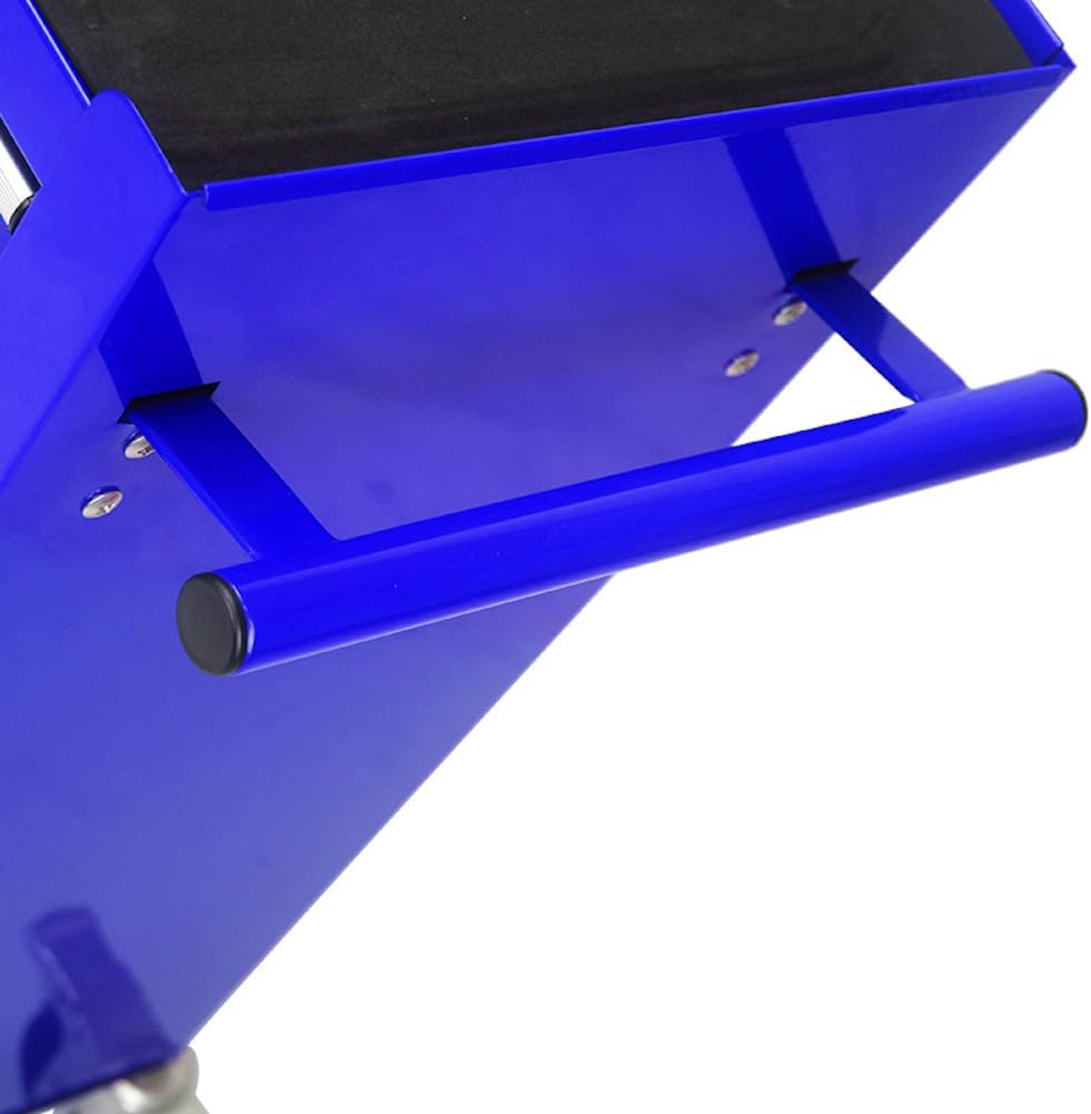 Carrito de herramientas con ruedas y cajones mecánicos, caja de herramientas resistente con cerradura, carrito de herramientas multifuncional (4