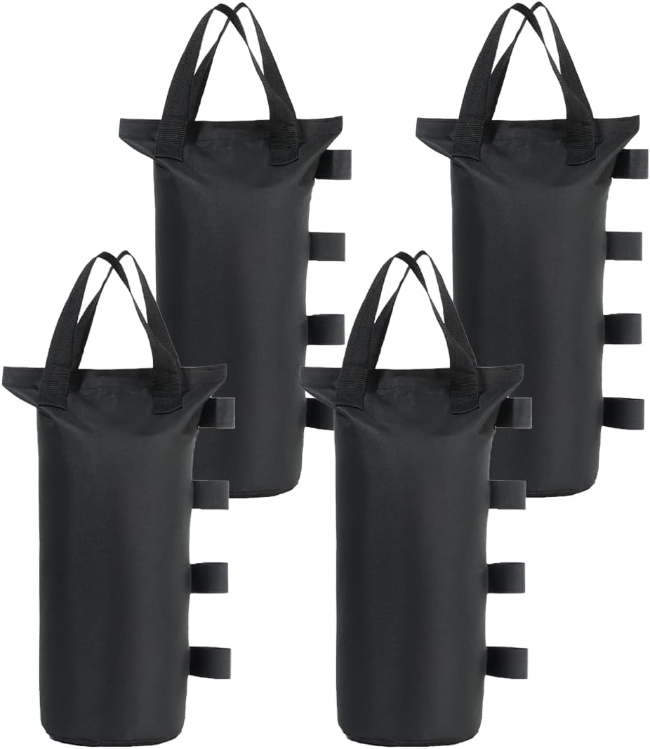 Bolsas de peso resistentes para toldo desplegable, pesos para patas de toldo, bolsas de arena para refugio solar al aire libre, toldo o sombrilla de