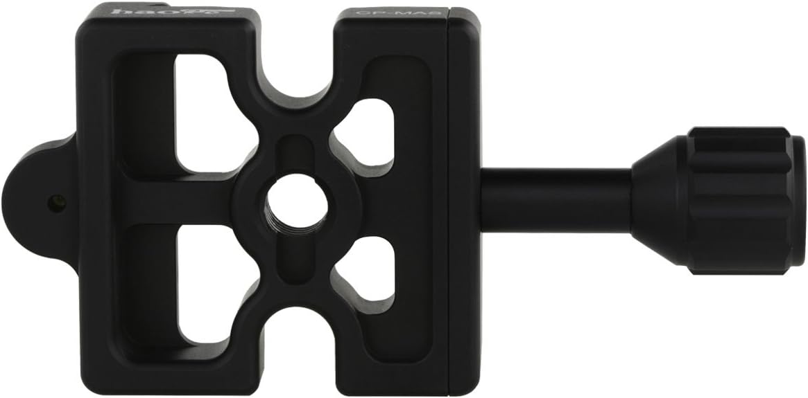 Haoge CP-MAS Tornillo Perilla Adaptador Soporte para Liberación Rápida Placa QR Cámara Trípode Cabeza Esfera Monopod Cabeza Bola Ajuste Arca Swiss y