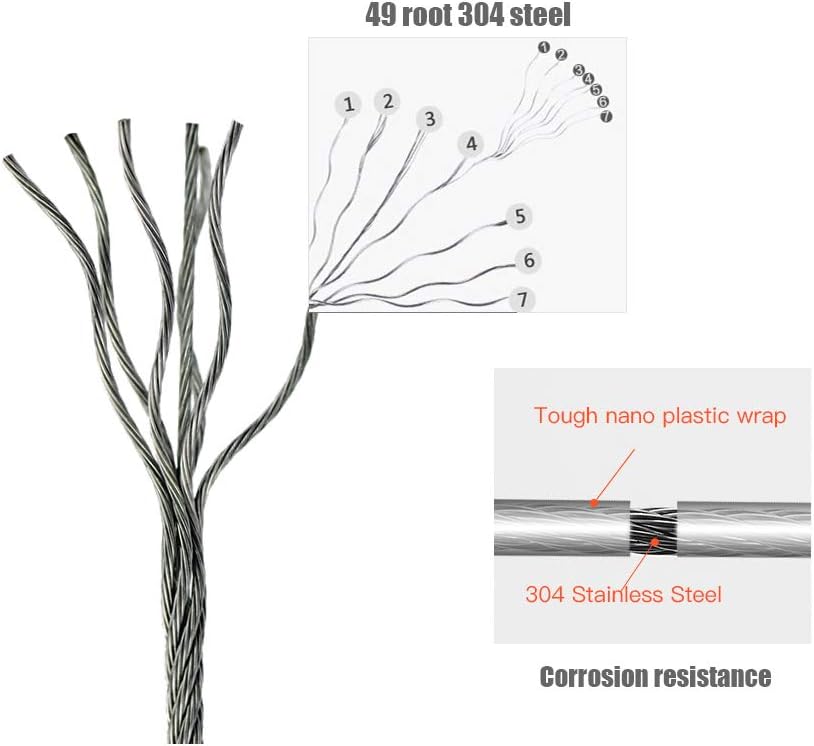 BESy Funda retráctil ABS + secadora de aluminio con cuerda doble de acero inoxidable ajustable, estilo hotel, resistente, método de montaje en