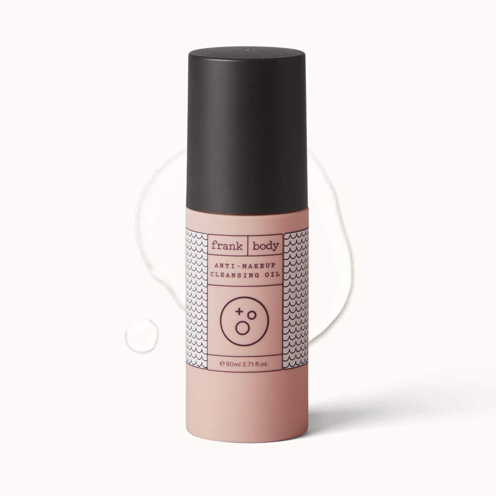 Frank Body Aceite limpiador antimaquillaje  Removedor de maquillaje sin toallitas  Hecho con café, semilla de uva y ácido BHA  Elimina naturalmente