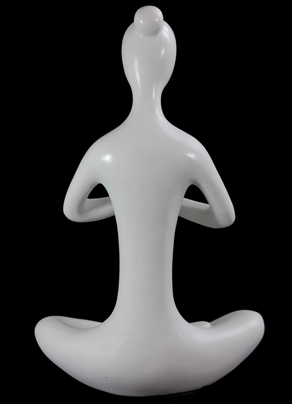 Seraphic Estatua de postura de yoga, regalos de escultura para mujeres, decoración del hogar o habitación, estatuasfiguras de manos de oración