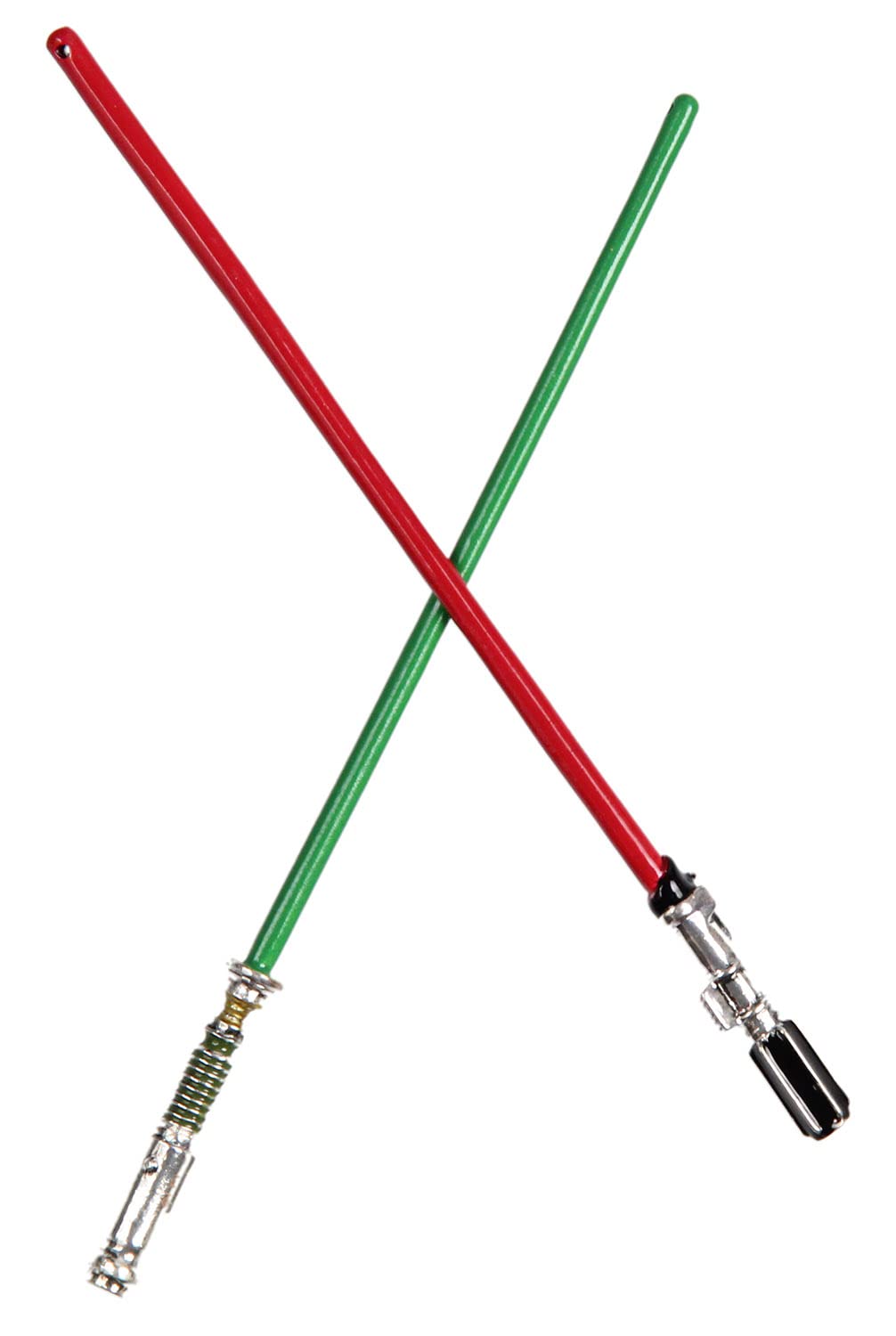 Star Wars Luke Skywalker y Darth Vader – Palos para el cabello con sable láser, Multi colorido