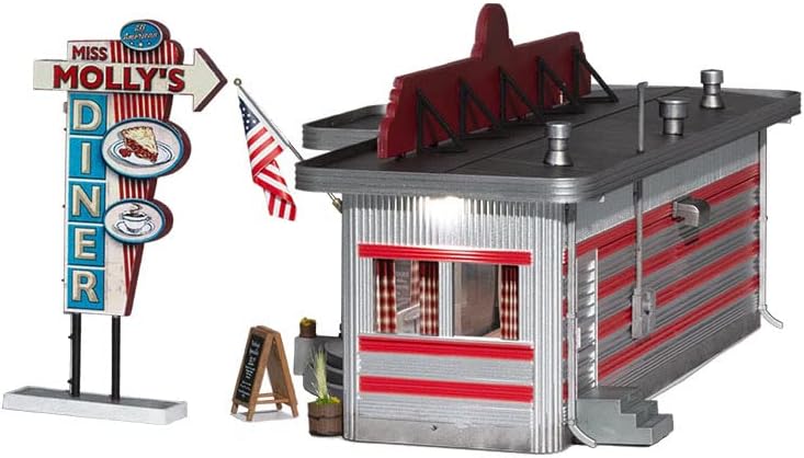 Woodland Scenics BR5870 O Miss Molly’s Diner
