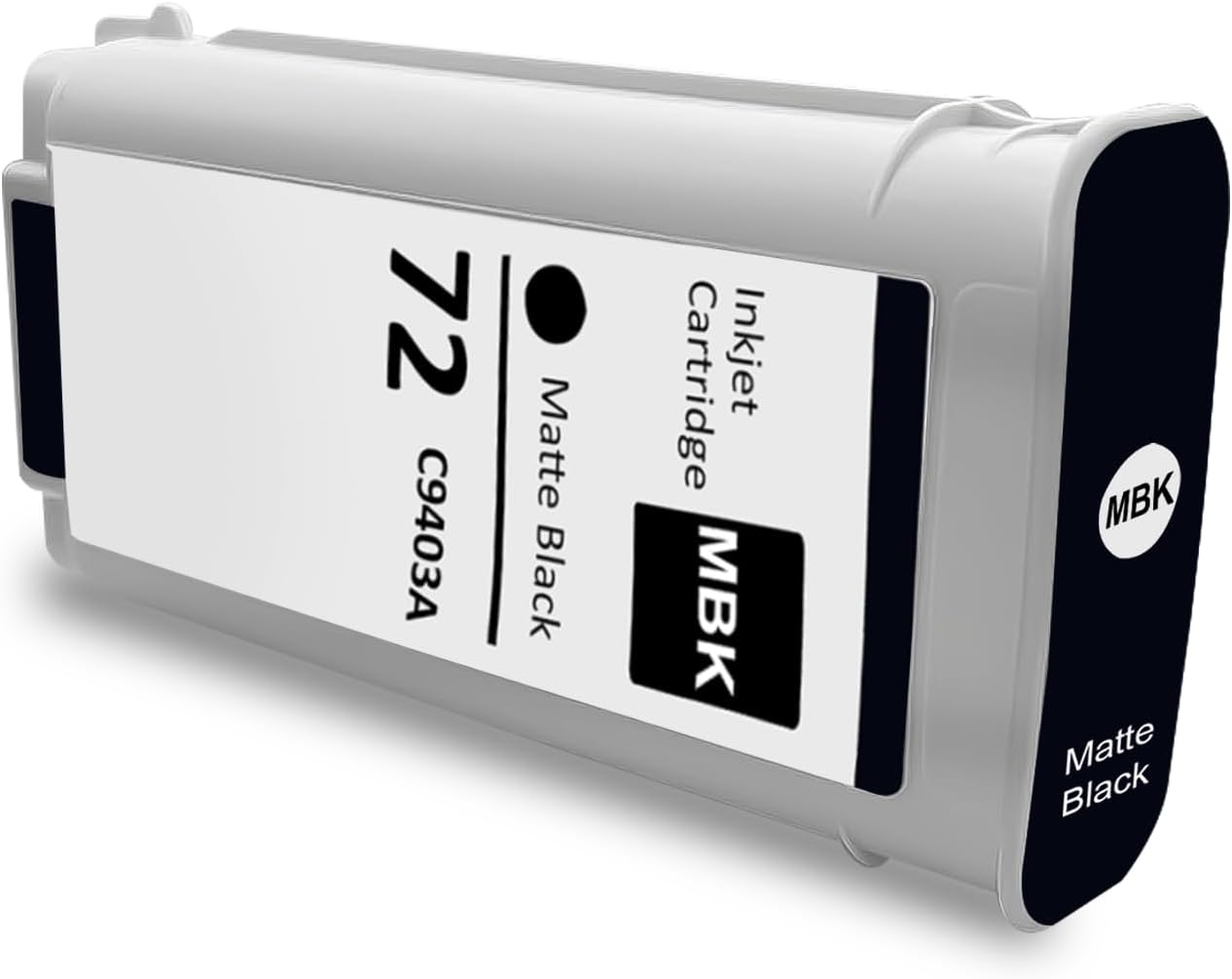 Repuesto remanufacturado para HP 72 Cartucho de tinta C9403A de alto rendimiento DesignJet T1100, T1120, T1200, T610, T620, T770, SD Pro MFP,