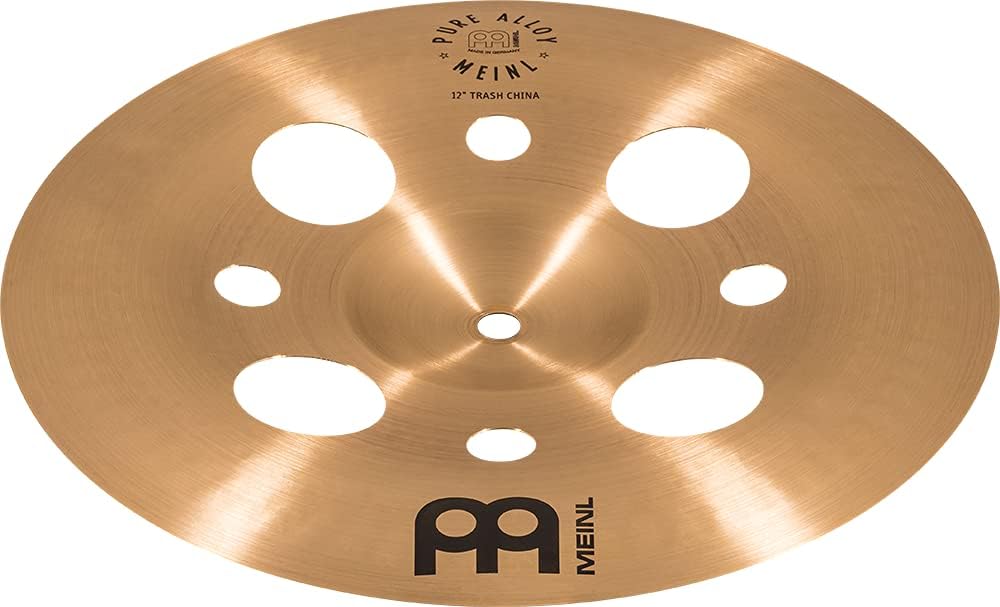 Meinl Cymbals Basura de 12 pulgadas, aleación pura de China, fabricada tradicionalmente en Alemania, PA12TRCH