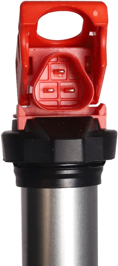 ENA Juego de 4 bobinas de encendido rojas de 1.6 L compatibles con Mini Cooper 2007 2008 2009 2010 2011 2012 2013, Cooper Countryman 2011-2016,