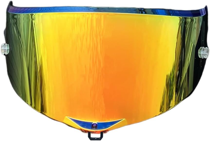 Pista GPR – Protector facial con protección UV para AGV Pista GPRR, Pista GPR, Corsa-R casco escudo visera parabrisas (uso negro solamente)