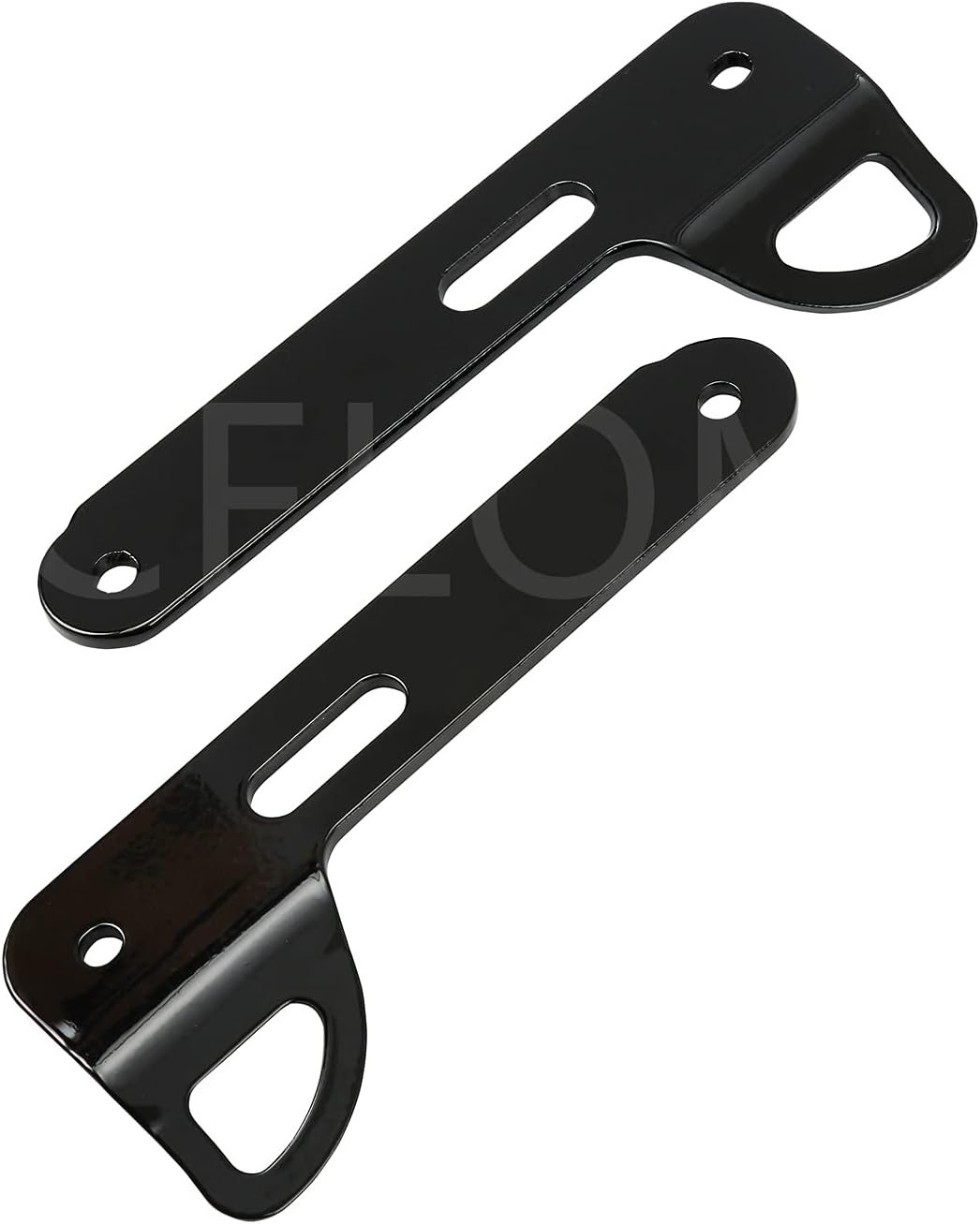 Kit de soporte de amarre delantero para Harley Davidson Electra Glide Street Glide Ultra Limited CVO 2014-2022 (negro brillante)