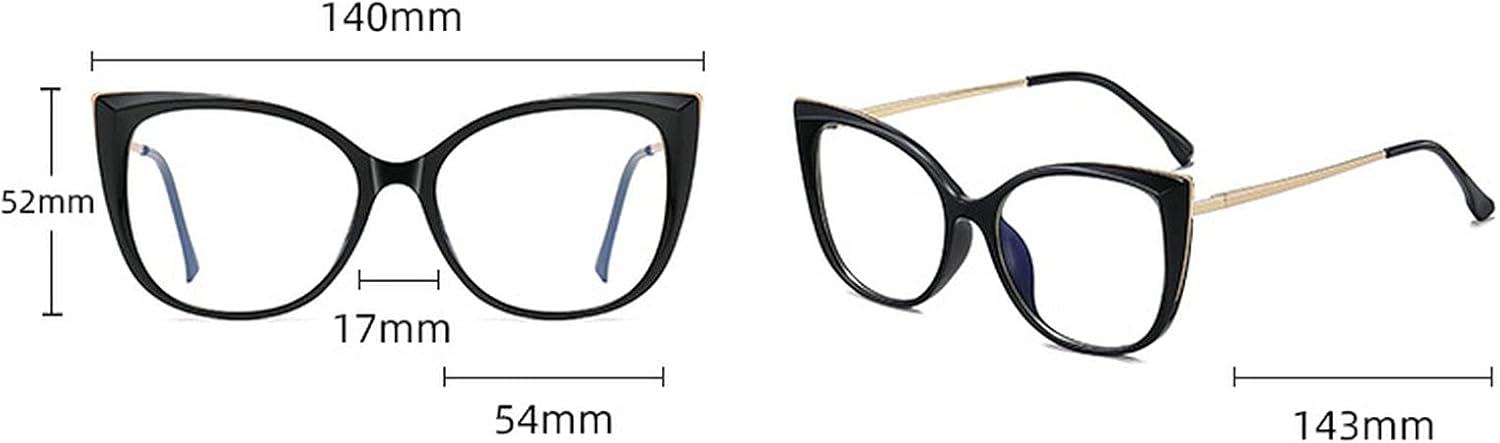 mincl Lentes de lectura bifocales fotocromáticos para mujer, marco de anteojos cuadrado, color rojo, hembra, multifocales, para hiperopía