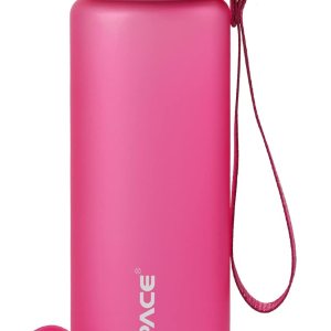 UZSPACE Botella deportiva de plástico a prueba de fugas para niños de 1 litro, 27.1 fl oz, 16.9 fl oz, Tritan y botella deportiva sin BPA apta para UZSPACE Botella deportiva de plástico a prueba de fugas para niños de 1 litro, 27.1 fl oz, 16.9 fl oz, Tritan y botella deportiva sin BPA apta para