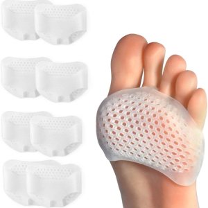 Hoogoo Almohadillas para los dedos de los pies, almohadillas metatarsianas, almohadillas de bola de pies, Mortons Neuroma Callus Metatarsiano Alivio Hoogoo Almohadillas para los dedos de los pies, almohadillas metatarsianas, almohadillas de bola de pies, Mortons Neuroma Callus Metatarsiano Alivio