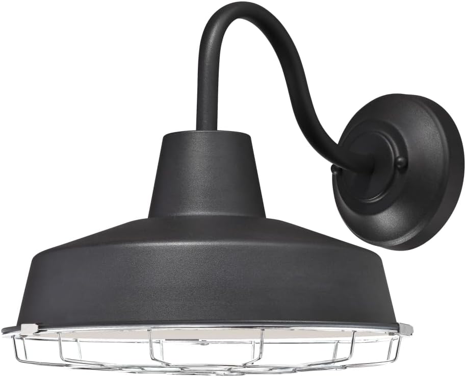 Westinghouse Lighting 6131300 Academy – Accesorio de pared para exteriores, estilo vintage, con una luz regulable LED, apto para el cielo oscuro,