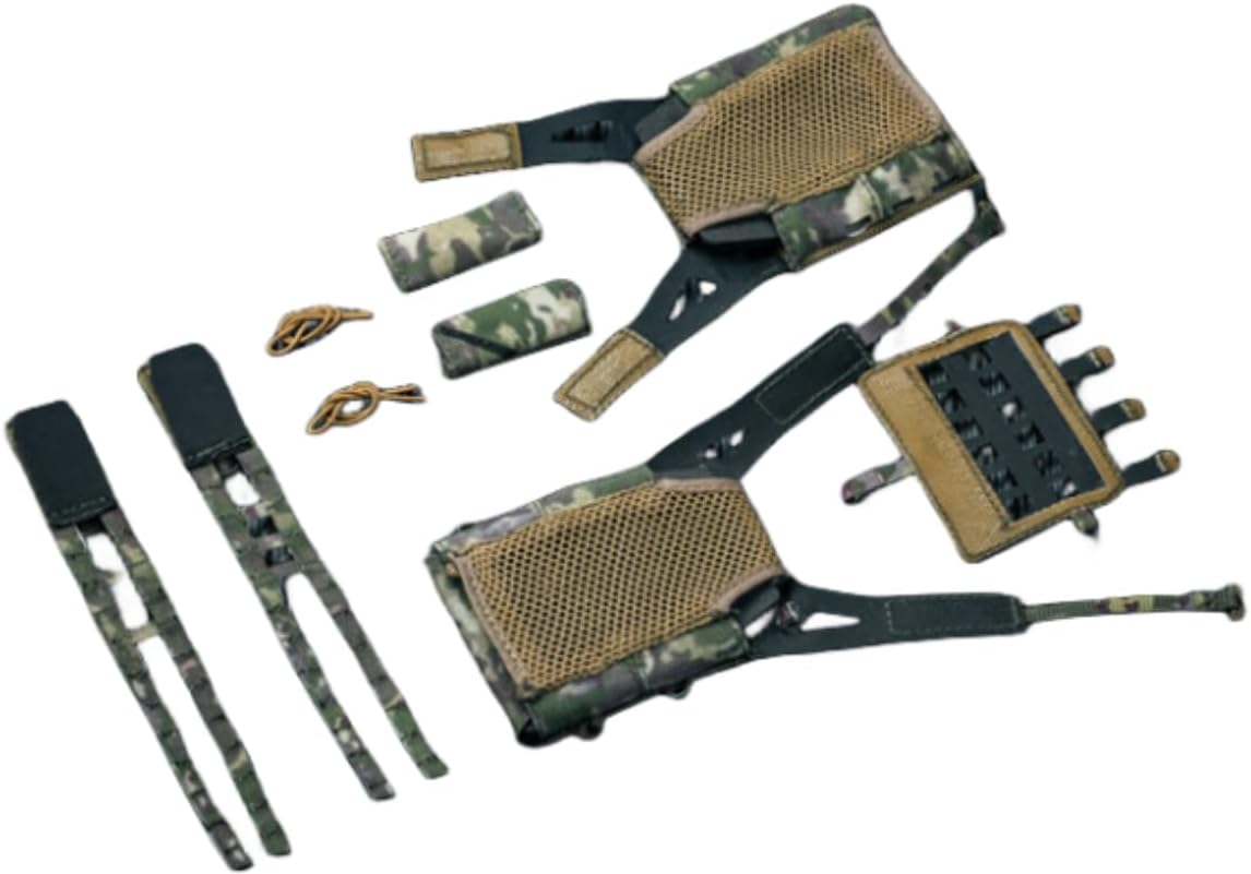 HiPlay Accesorio de figura de acción a escala 16 conjunto de equipo de arma púrpura modelo para figura coleccionable en miniatura de 12 pulgadas