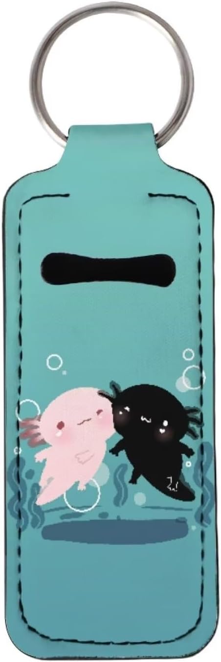 doginthehole Chapstick – Llavero con clip y funda de neopreno para bálsamo labial