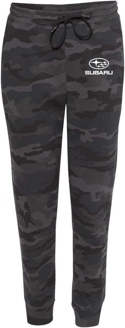 Subaru Logo Negro Camo Pantalones de chándal Forester Impreza WRX STI Crosstrek Outback Outback