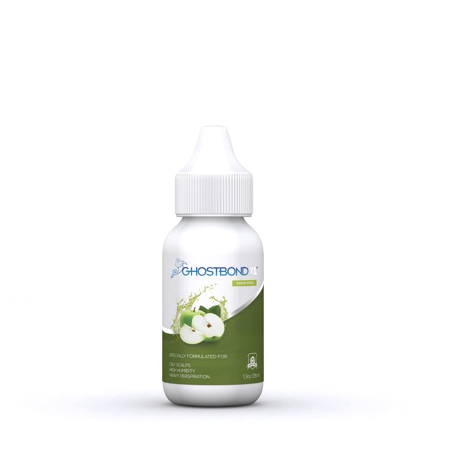 GHOSTBOND – Adhesivo de repuesto para cabello XL, 1.3 onzas, pegamento invisible para peluca control de humedad extra, resistente al agua y al