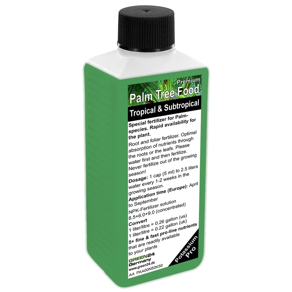 Fertilizante líquido de palmera HighTech NPK, raíz, suelo, foliar, fertilizante – Alimento vegetal profesional (fabricado en Alemania)
