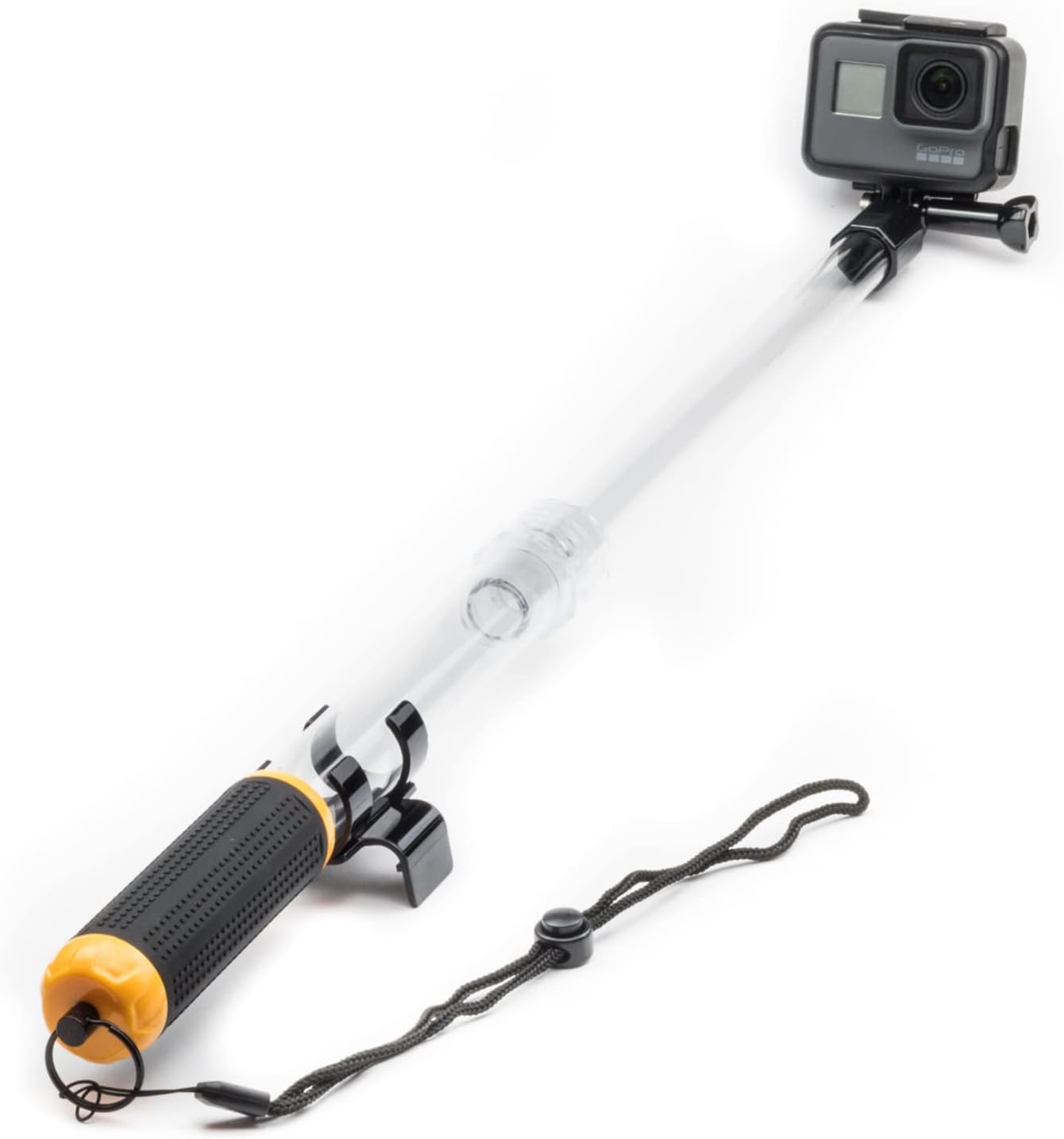 Digicharge Poste flotante extensible para selfie para cámara de acción GoPro Hero12 Hero11 Hero10 Hero9 MaxDJI Osmo Action 3  Hero 12 11 Mini 10 9 8