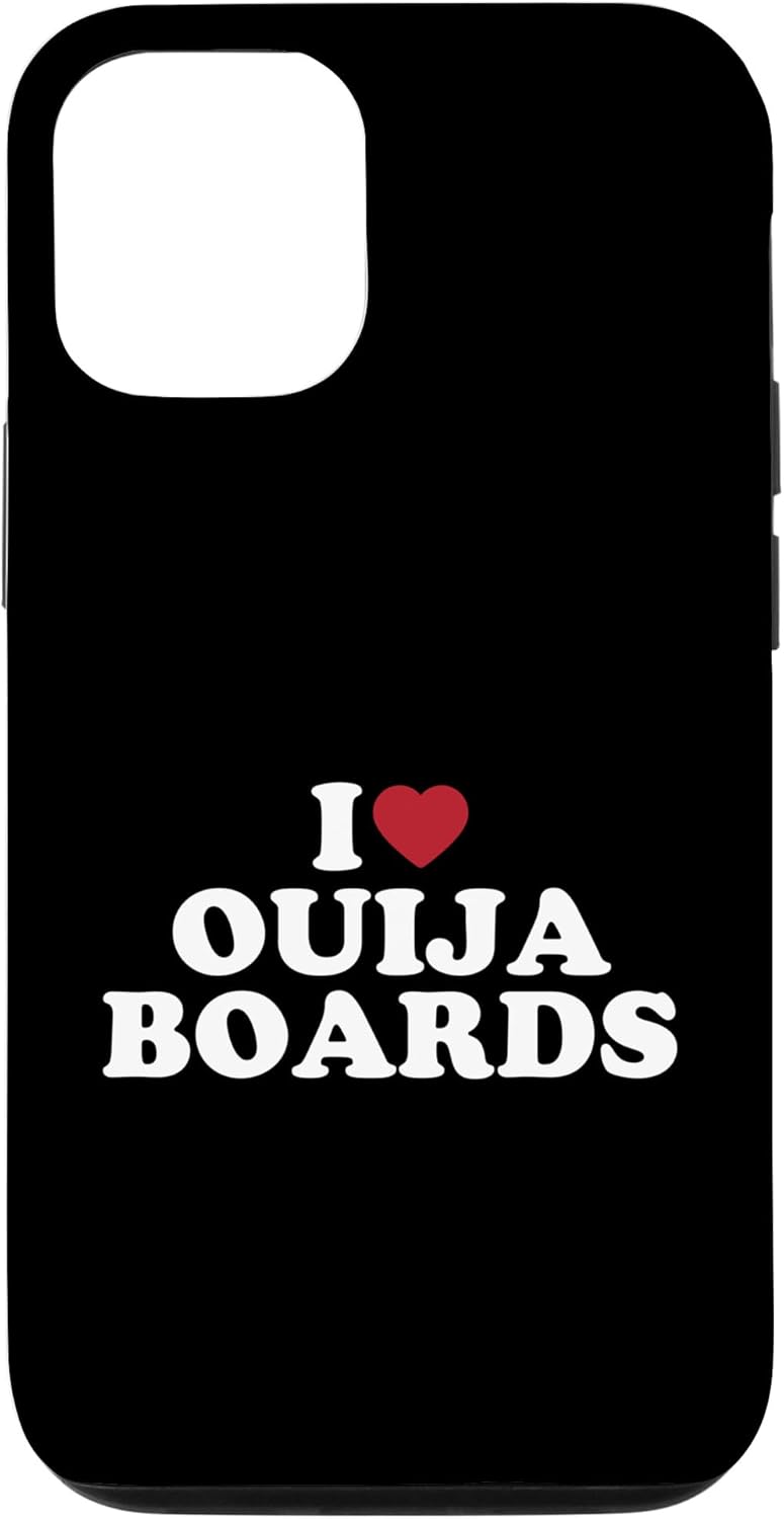 iPhone 14 I Love Ouija Boards, I Heart Ouija Boards Case