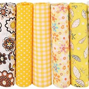 7 piezas de tela de algodón para manualidades, 100% algodón, diferentes patrones, tela de retazos, batiks, costura, álbumes de recortes, acolchados, 7 piezas de tela de algodón para manualidades, 100% algodón, diferentes patrones, tela de retazos, batiks, costura, álbumes de recortes, acolchados,