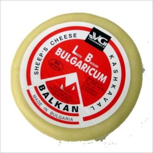 Queso Balcanes Kashkaval favorito búlgaro – Aprox. 1 libra