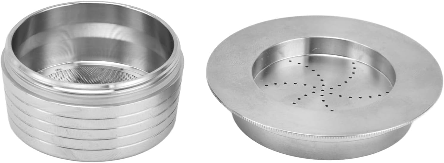 Cápsulas de filtro de café, recargable fácil de acero inoxidable para Lavazza Blue