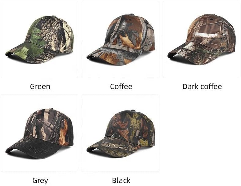 American Orange Premium Camo – Gorra de béisbol con correa de velcro para hombres y mujeres, de algodón, ajustable, estilo táctico