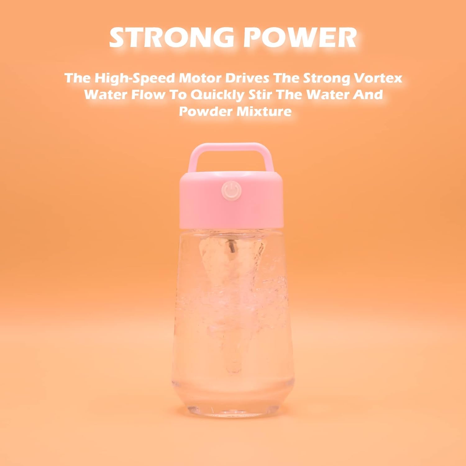 Botella mezcladora eléctrica de proteínas, sin BPA y a prueba de fugas, taza autoagitadora, taza de mezcla automática eléctrica para oficina,